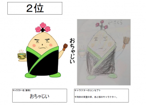 2位おちゃじい